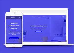品牌设计公司企业网站页面模板 - 源空间