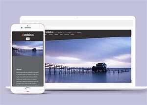 简洁背景视差装修案例展示模板 - 源空间