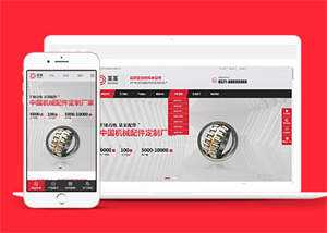 宽屏手柄机械配件网站前端模板 - 源空间