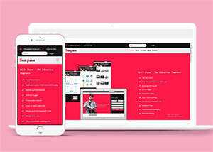 宽屏国外别墅类销售网站模板 - 源空间