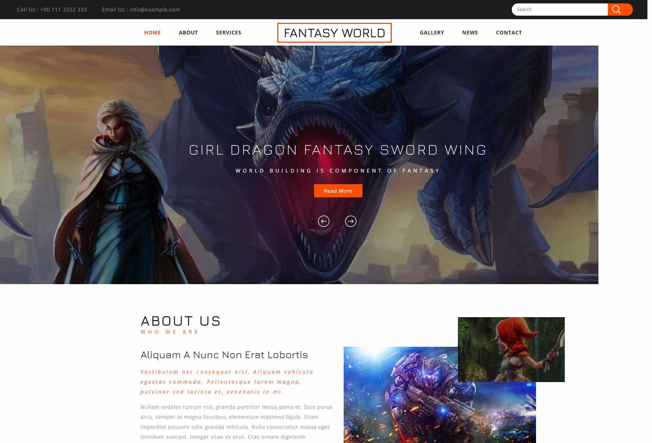 某游戏官网css+js全自适应 - 源空间