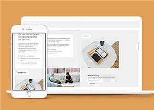 简洁商务业务动态html模板下载 - 源空间