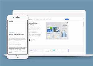 简洁产品特点展示公司html模板下载 - 源空间