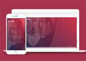 UED用户体验设计师网站模板下载 - 源空间