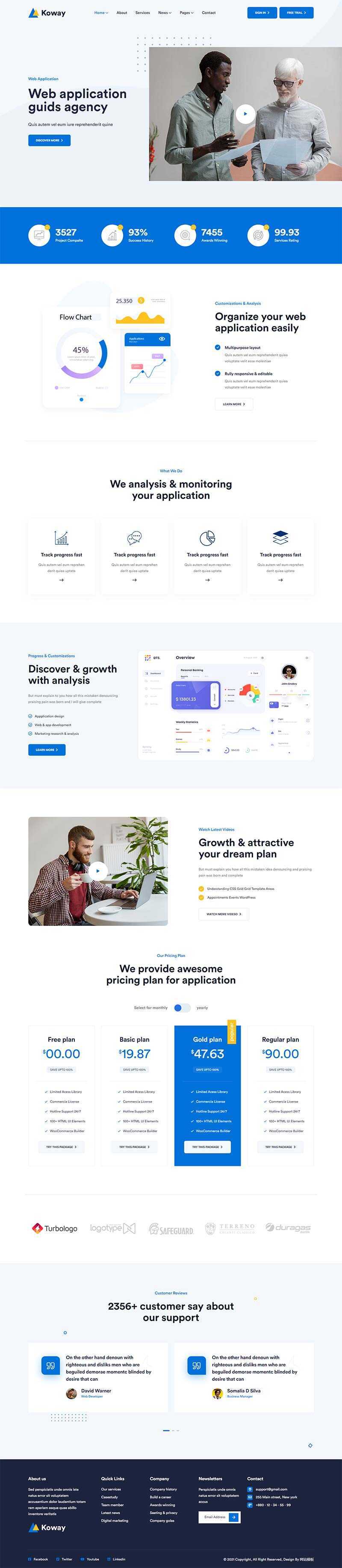 bootstrap多功能IT软件技术公司官网html模板 - 源空间