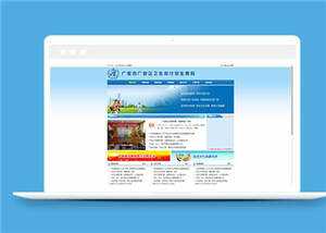 简洁仿卫生局源码模板下载 - 源空间