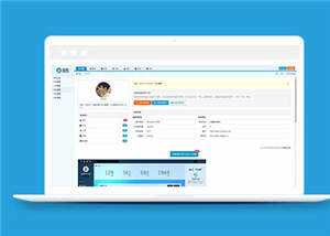 简约响应式中文后台管理源码模板下载 - 源空间
