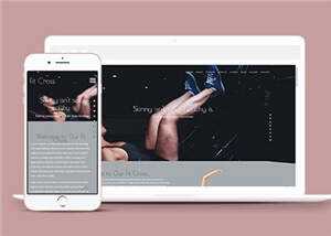 简约健身会所网站模板下载 - 源空间