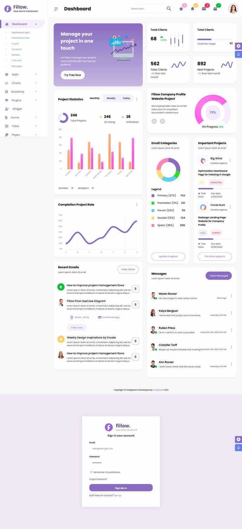 响应式app业务统计后台管理html模板 - 源空间