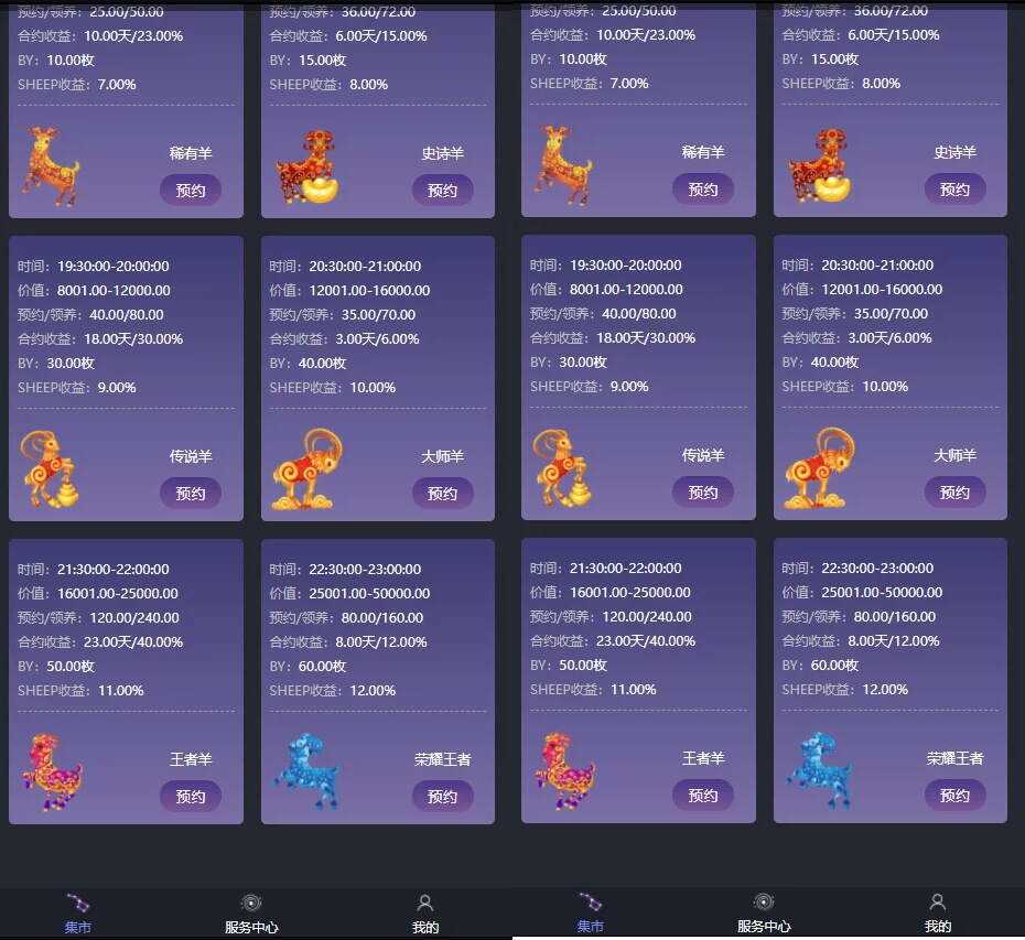 图片[3] - 区块羊投资平台源码/支持预约 转让领养抽奖等等功能 全开源可二开 - 源空间