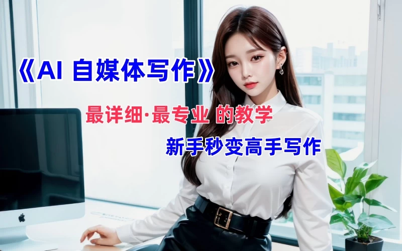 全网最全最细最专业的“AI自媒体写作”教学，新手小白秒变写作高手！ - 源空间