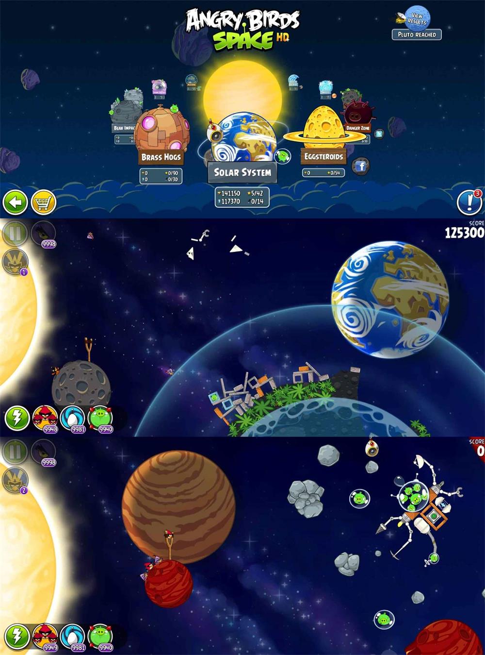 娱乐闯关游戏《愤怒的小鸟：太空》 - 源空间