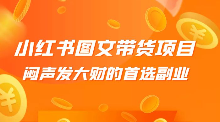 小红书图文带货项目：利润非常巨大，闷声发大财的首选副业 - 源空间