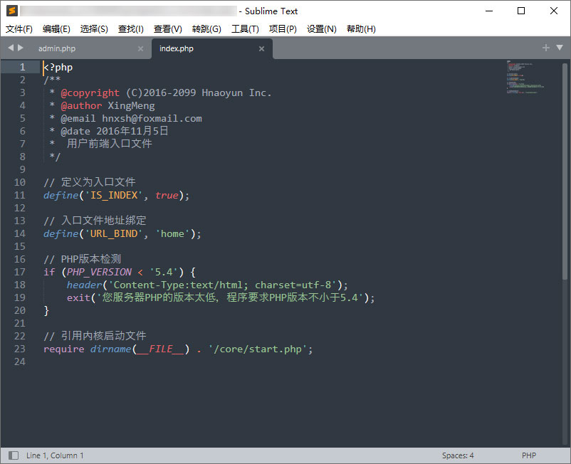 代码编辑器 Sublime Text v4.0 Build 4148 中文绿色版 - 源空间