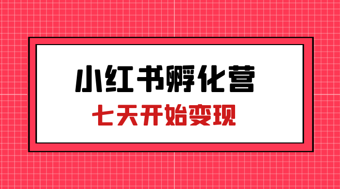 价值 2000+ 的小红书孵化营项目，超级大蓝海，七天即可开始变现，稳定月入 1W+ - 源空间