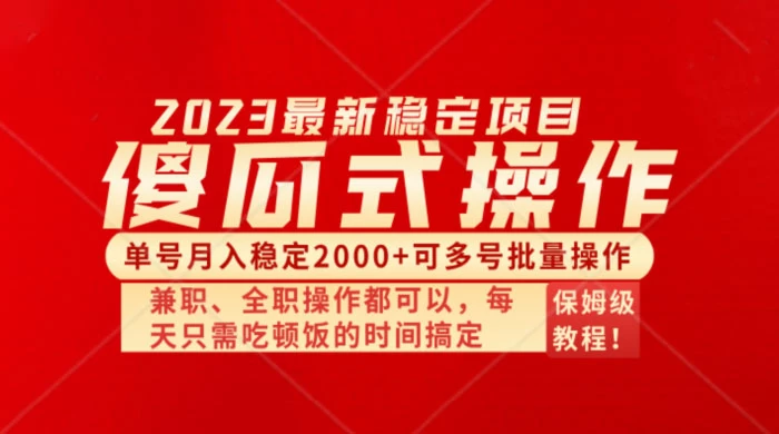 傻瓜式无脑项目，单号月入稳定2000+，可多号批量操作，多多视频搬砖全新玩法 - 源空间